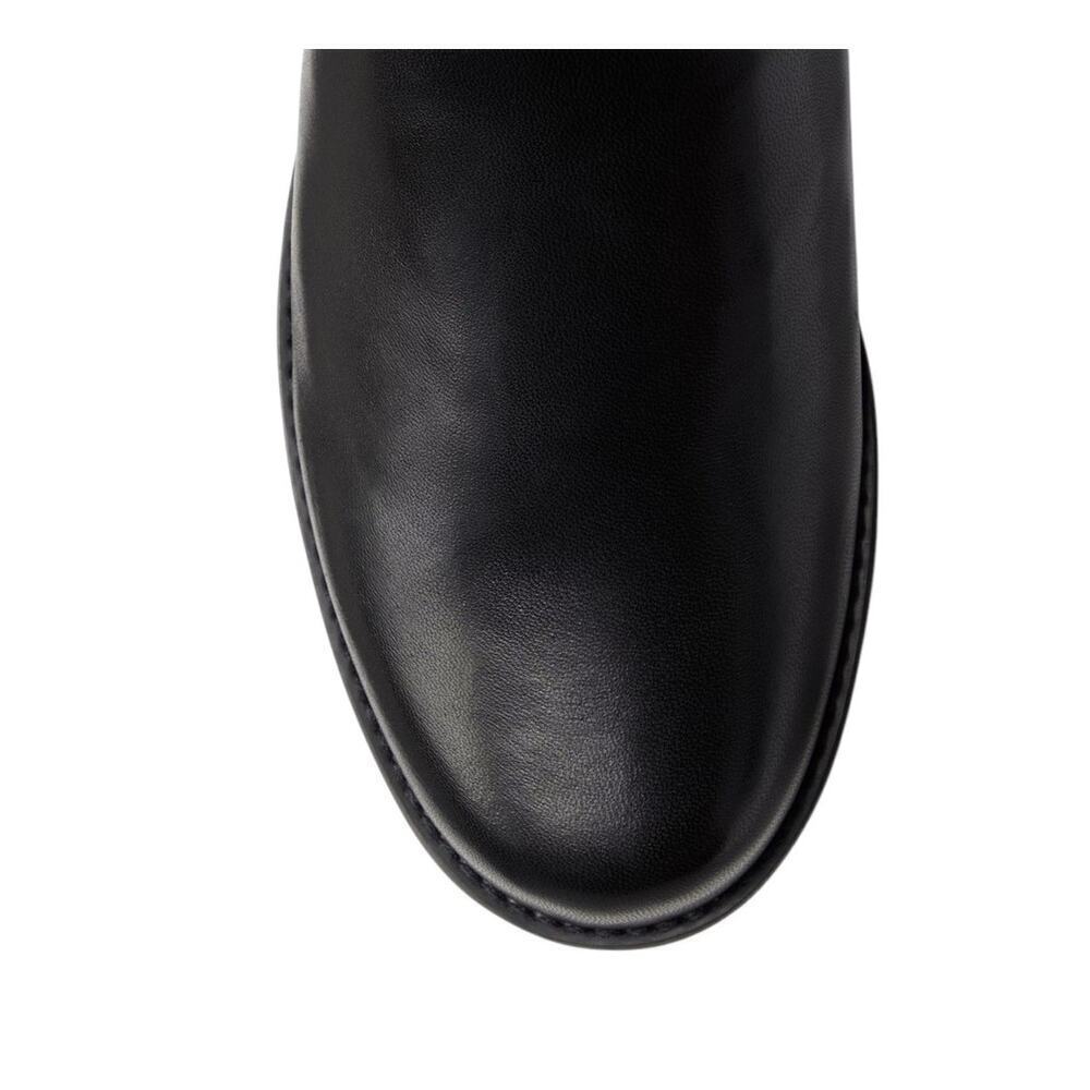 Stuart Weitzman 5050 Fringe Over The Knee Boot In Black Nappa Leather Size 7 - Picture 10 of 16